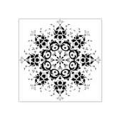 Vloermolen, silhouette, kunststempel rubberstempel (Afrduk)