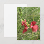 Vloernotiecard Bedankkaart (Voorkant / Achterkant)