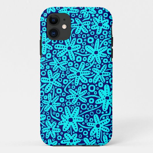 Vloerontwerp - Cyaan op de diepzee.pdf Case-Mate iPhone Case (Achterkant)