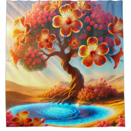 Vloerontwerp Douchegordijn