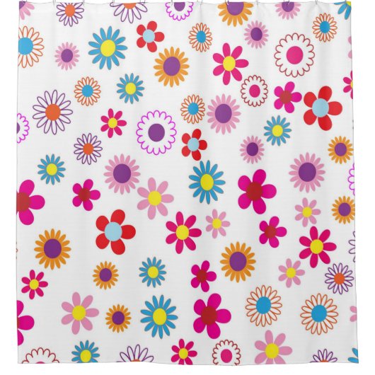 Vloerontwerp Douchegordijn (Voorkant)