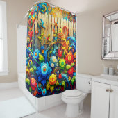 Vloerontwerp Douchegordijn (In situ)