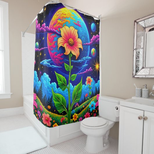 Vloerontwerp Douchegordijn (In situ)