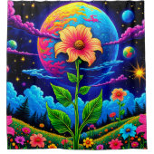 Vloerontwerp Douchegordijn (Voorkant)