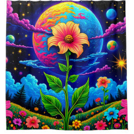 Vloerontwerp Douchegordijn