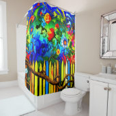 Vloerontwerp Douchegordijn (In situ)