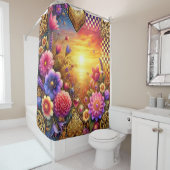 Vloerontwerp Douchegordijn (In situ)