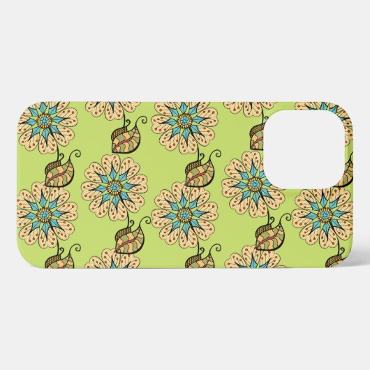 Vloerontwerp iPhone Hoesje (Achterkant horizontaal)