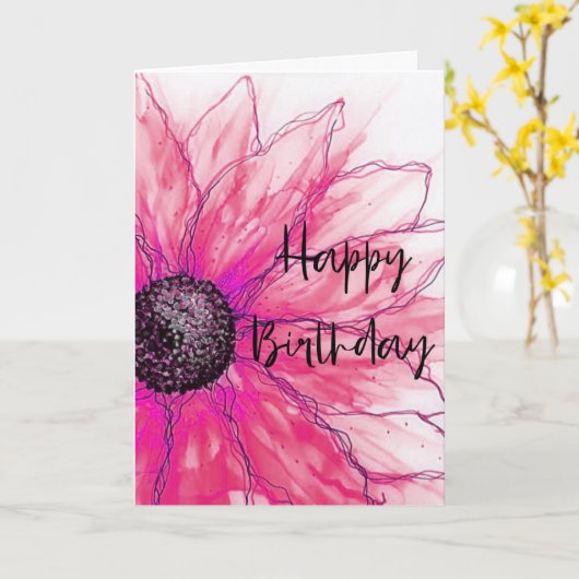 Vloerontwerp Kaart (Gele Bloem)