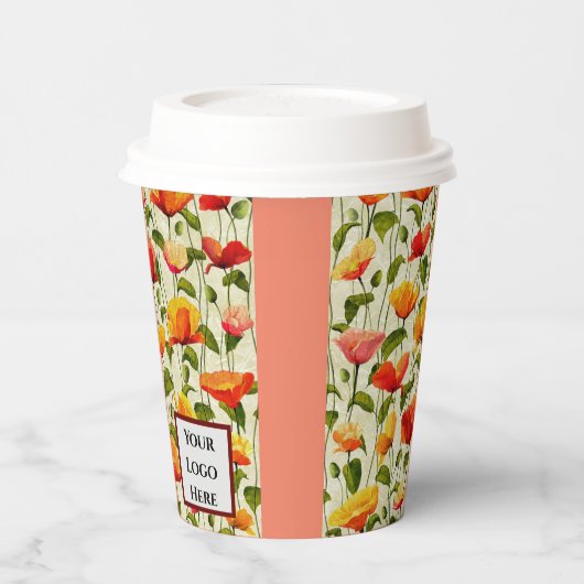 Vloerontwerp Papieren Bekers (Links)