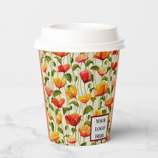 Vloerontwerp Papieren Bekers (Achterkant)