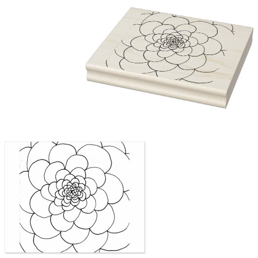 Vloerontwerp Rubberstempel (Gestempeld)