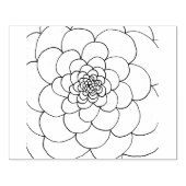 Vloerontwerp Rubberstempel (Afrduk)