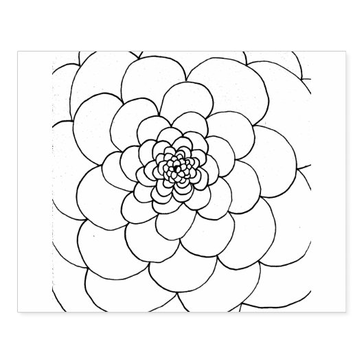 Vloerontwerp Rubberstempel (Afrduk)