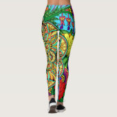 Vloerpagina Mandala Leggings (Achterkant)