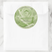 Vloerpalmbladeren met het etiket van Floral Produc (Tas)
