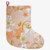 Vloerpapier 8 grote kerstsok (Voorkant)