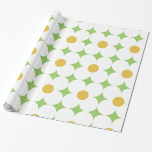 Vloerpapier van 60s 70s cadeaupapier