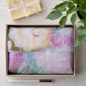 Vloerpapier, van Floral voorzien Tissuepapier (Geschenk)