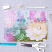 Vloerpapier, van Floral voorzien Tissuepapier (Craft)