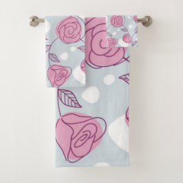 Vloerpatroon Bad Handdoek