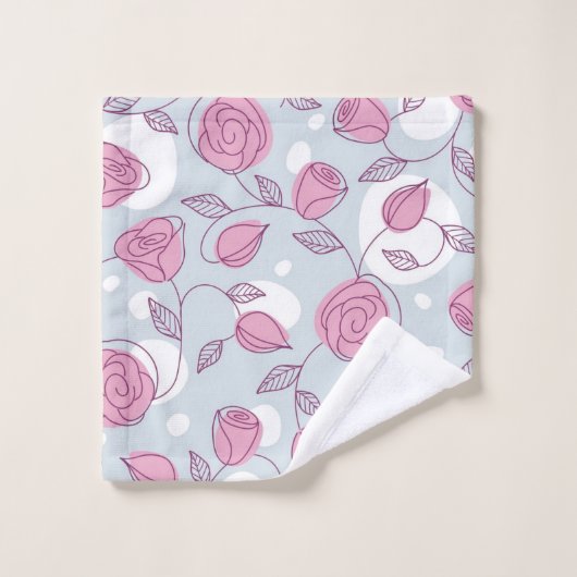 Vloerpatroon Bad Handdoek (Wasdoekje)