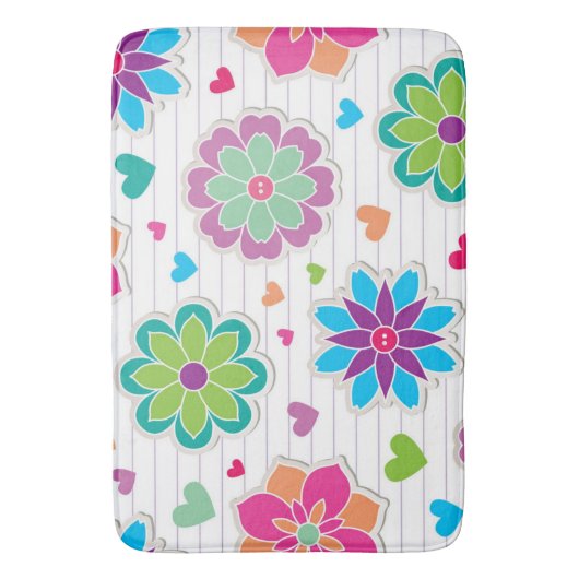 Vloerpatroon Badmat (Voorkant Verticaal)