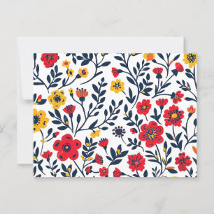 Vloerpatroon Briefkaart