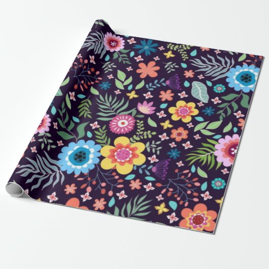 Vloerpatroon Cadeaupapier (Uitgerold)