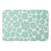 Vloerpatroon - Groen (Mint) Badmat (Voorkant)