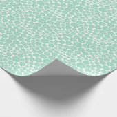 Vloerpatroon - Groen (Mint) Cadeaupapier (Hoek)