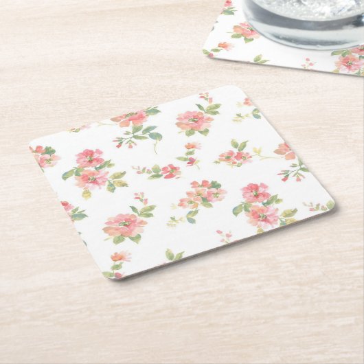 Vloerpatroon Kartonnen Onderzetters (Schuin)