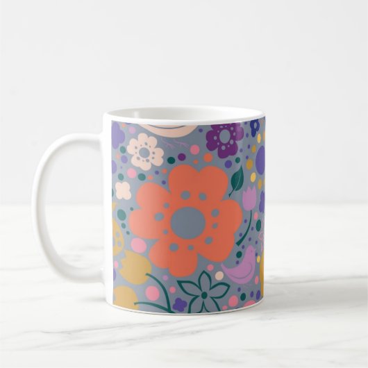 Vloerpatroon Koffiemok (Links)