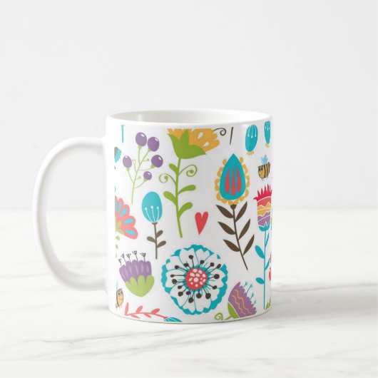 Vloerpatroon Koffiemok (Links)