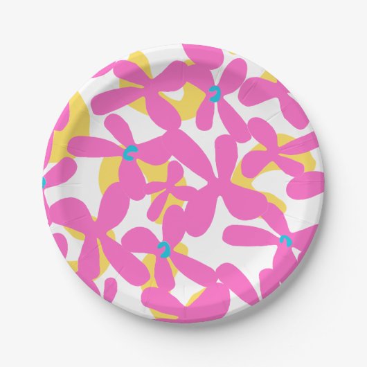 Vloerpatroon Papieren Bordje (Voorkant)