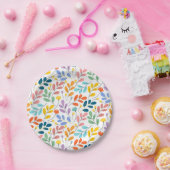 Vloerpatroon Papieren Bordje (Feest)