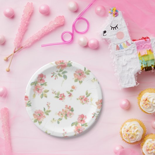 Vloerpatroon Papieren Bordje (Feest)