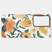 Vloerpatroon Samsung Galaxy Hoesje (Linkerkant)