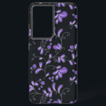 Vloerpatroon Samsung Galaxy Hoesje<br><div class="desc">Voor echte lovers van bloemen</div>