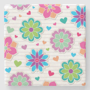 Vloerpatroon Stenen Onderzetter