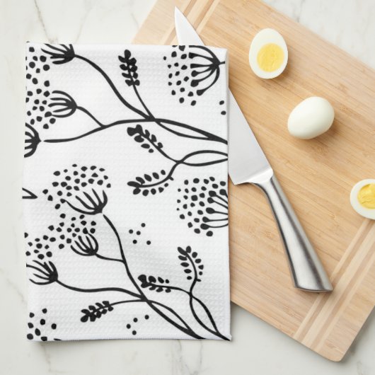 Vloerpatroon Theedoek (Quarter Fold)