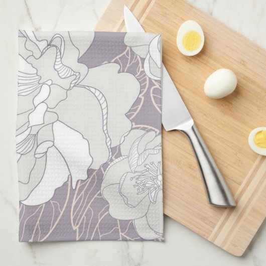 Vloerpatroon Theedoek (Quarter Fold)