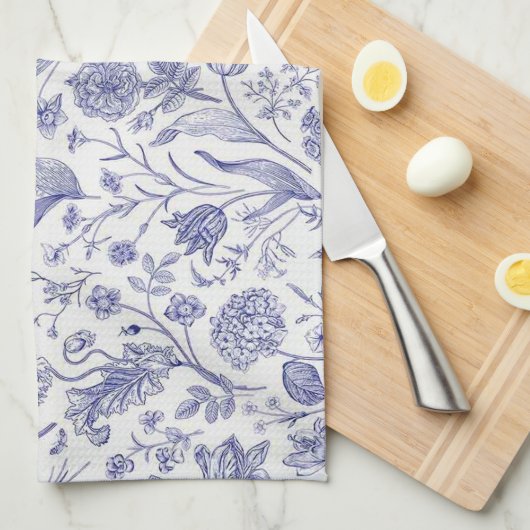 Vloerpatroon Theedoek (Quarter Fold)