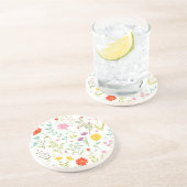 Vloerpatroon Zandsteen Onderzetter (Zijkant)