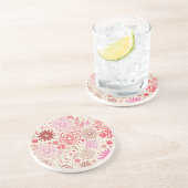 Vloerpatroon Zandsteen Onderzetter (Zijkant)