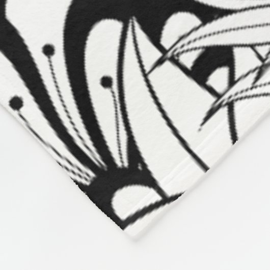 Vloerpatroondroger Fleece Deken (Hoek)