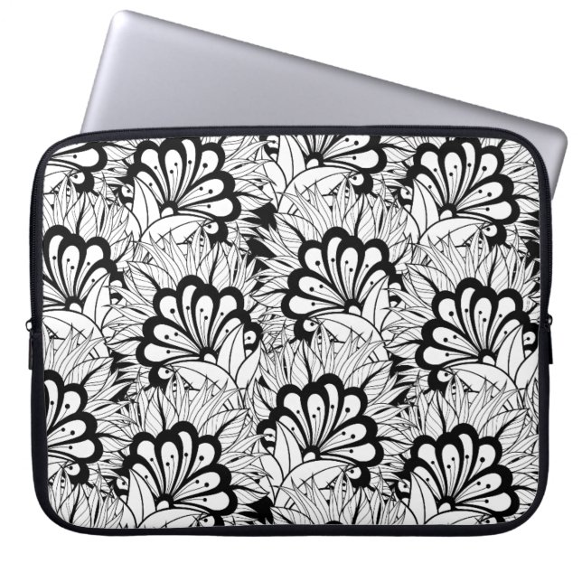 Vloerpatroondroger Laptop Sleeve (Voorkant)