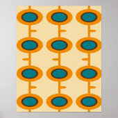 Vloerpootgeel Poster (Voorkant)