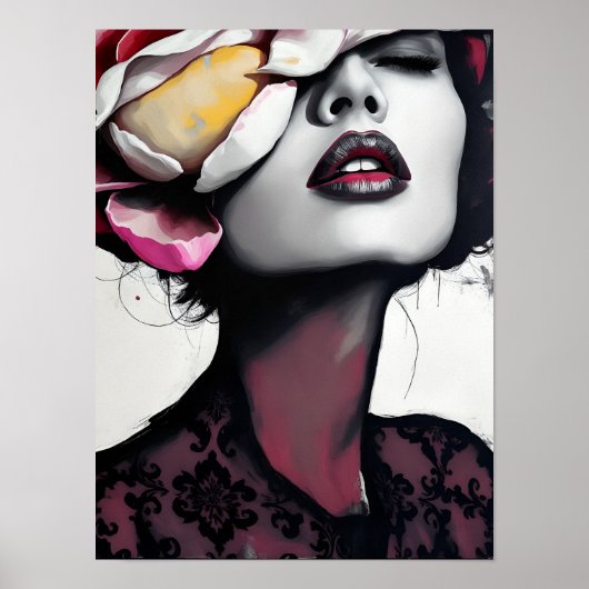 Vloerportret Poster (Voorkant)