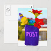 Vloerpostkaart Briefkaart (Voorkant / Achterkant)
